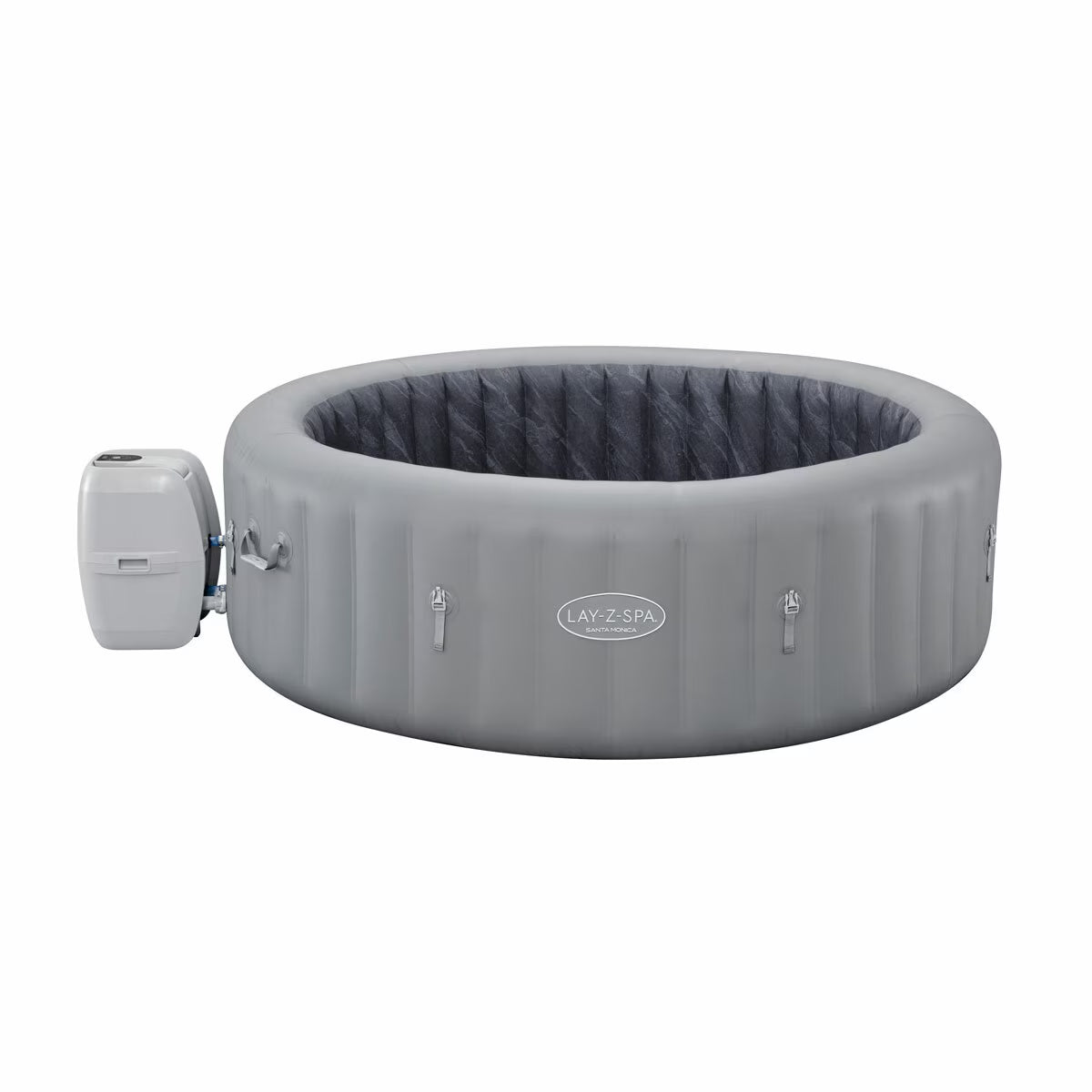 Lay-Z-Spa Santa Monica 180 Jet Inflatable 7 Person Hot Tub