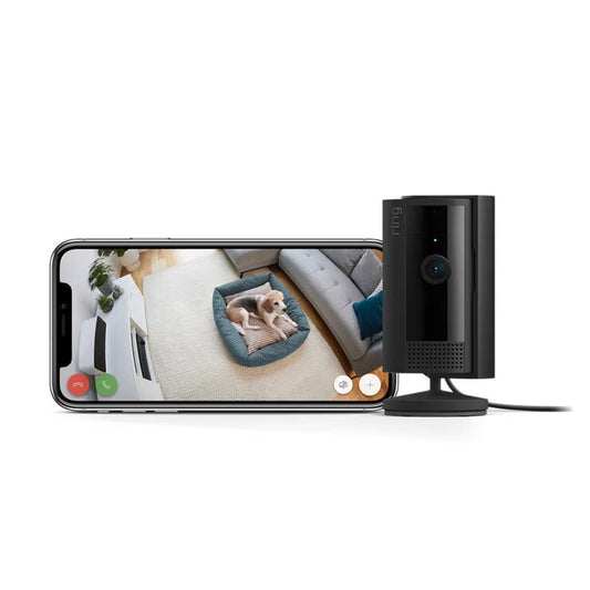 Ring Indoor Camera 2nd Gen | 2-Pack | 1080p HD | Colour Night Vision | Two-Way Talk | Black