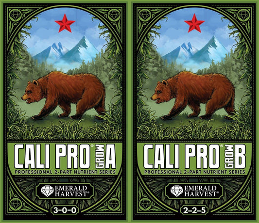 Emerald Harvest Cali Grow A+B 2-Part Base Nutrient | 0.95L | Vegetative Stage Fertiliser