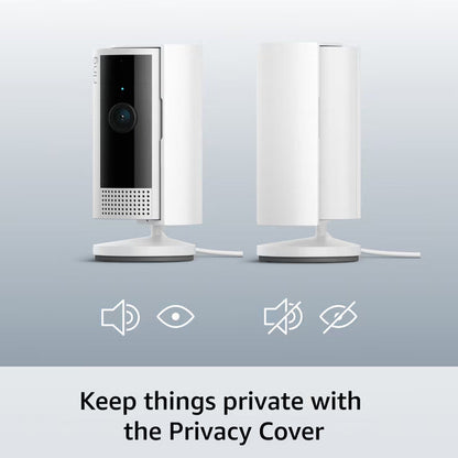 Ring Indoor Camera 2nd Gen | 2-Pack | 1080p HD | Colour Night Vision | Two-Way Talk | Black