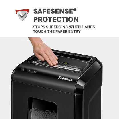 Fellowes 92Cs Cross-Cut Paper Shredder | 18 Sheet | P-4 Security | Silent Shred | 25L Bin