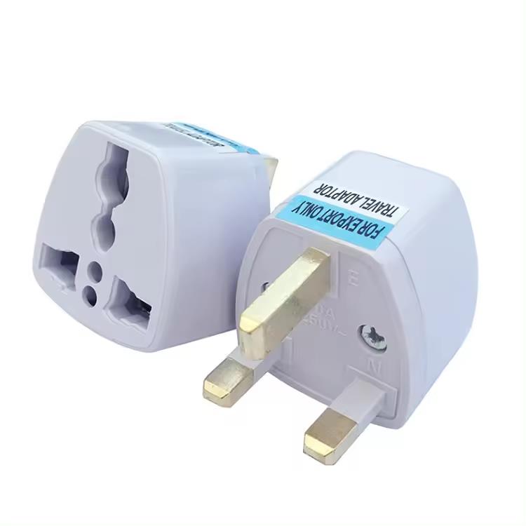 Universal Plug Adapter EU US UK AU CN To UK Type G Travel Socket Plug Converter