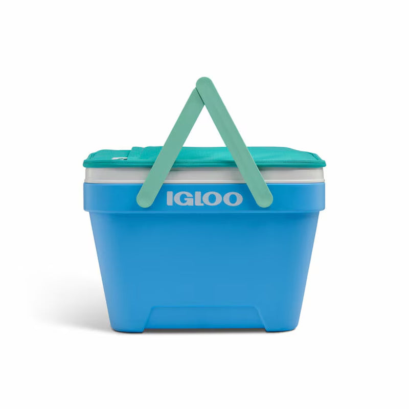 Igloo Picnic Basket Cooler | 23L | THERMECOOL Insulation | Soft Lid Pockets | Swing Handles
