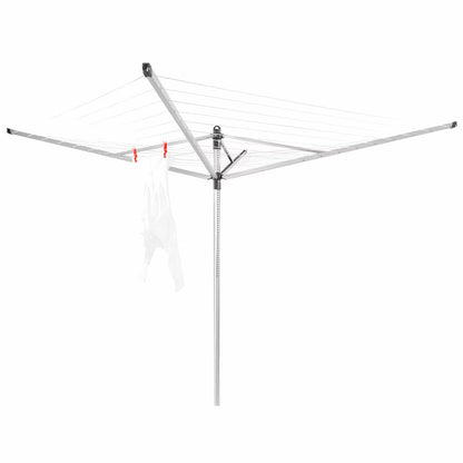 Brabantia Lift-O-Matic Rotary Airer 50m with Ground Spike & Protective Cover