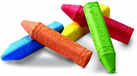 Crayola Chalk Washable Anti-Roll 24-Piece