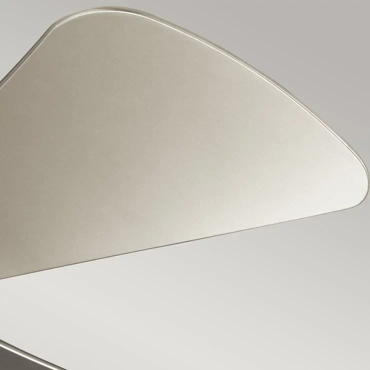 Kichler Sola 86cm Ceiling Fan | 3-Blade | AC Motor | Dimmable LED | Remote Control | Nickel & White