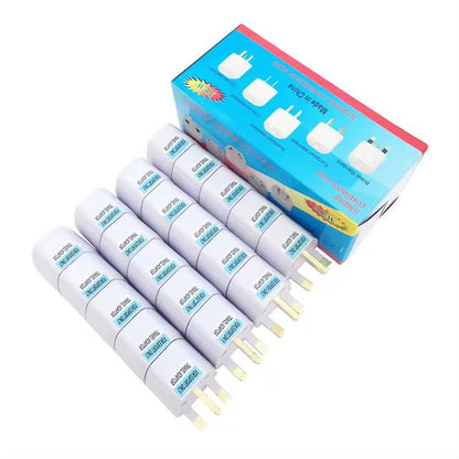 Universal Plug Adapter EU US UK AU CN To UK Type G Travel Socket Plug Converter