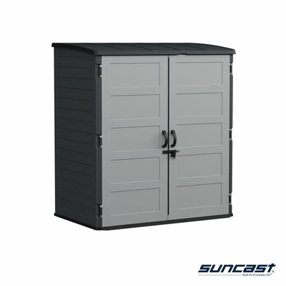 Suncast Extra Large Vertical Storage Shed | 3,000 Litre | UV-Protected Resin | Padlockable | H197 x W179 x D112cm