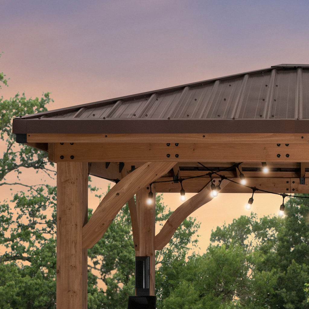 4.3m x 3.1m (14ft x 10ft) Barrington Gazebo