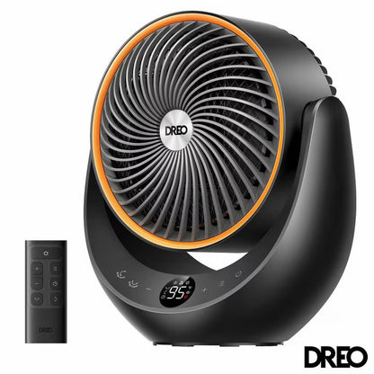 Whole Room Ceramic Heater & Fan | 2000W PTC | 3D Oscillation | 34dB Whisper-Quiet | DR-HSH015