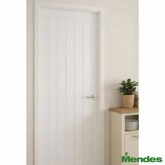 Mendes Internal Prefinished Internal Door - White Primed Mexicana 35 X 1981 X 762Mm