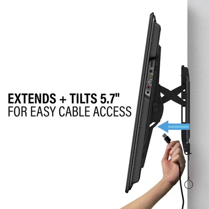 Sanus Preferred SLT4-B2 Advanced Tilt TV Wall Mount | 42–90 Inch | 14.5 cm Extension | VESA 600x400