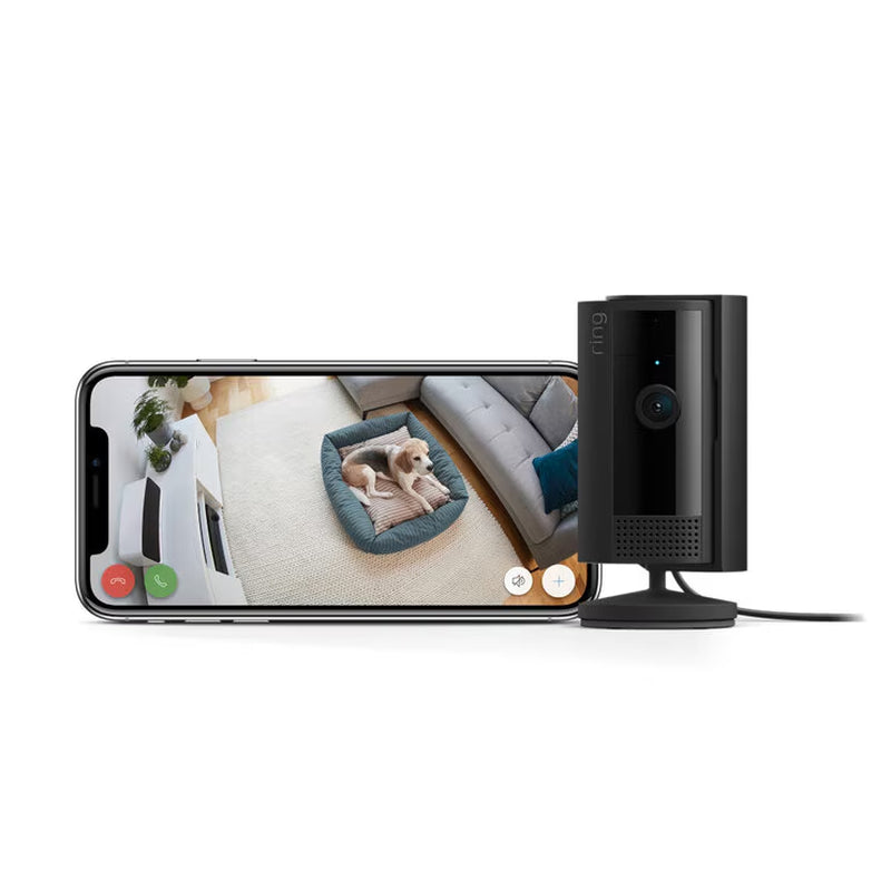 Ring Indoor Camera 2nd Gen | 2-Pack | 1080p HD | Colour Night Vision | Two-Way Talk | Black