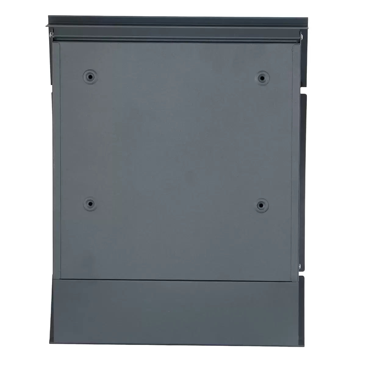 Phoenix Estilo Front Loading Letter Box MB0122KA in Graphite Grey with Key Lock