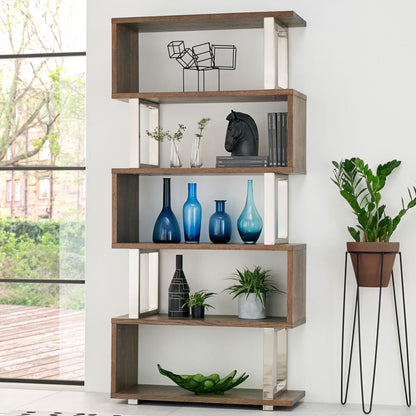 Bentley Tivoli Dark Oak Open Display Bookcase