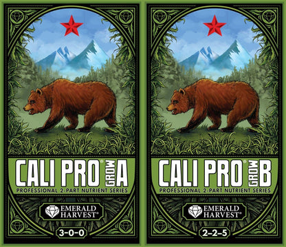 Emerald Harvest Cali Grow A+B 2-Part Base Nutrient | 0.95L | Vegetative Stage Fertiliser