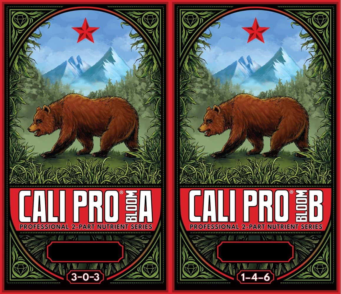 Emerald Harvest Cali Pro Bloom A+B 2-Part Base Nutrient | 0.95L | Flowering Stage Fertiliser