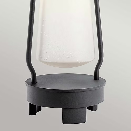 Kichler Lyndon Portable Bluetooth Speaker Lantern - Textured Black