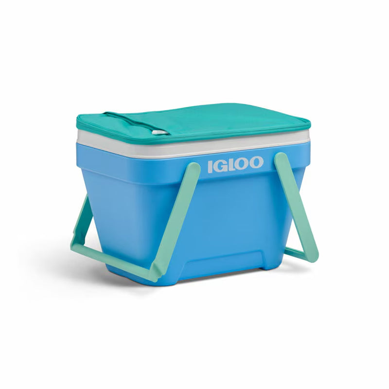 Igloo Picnic Basket Cooler | 23L | THERMECOOL Insulation | Soft Lid Pockets | Swing Handles