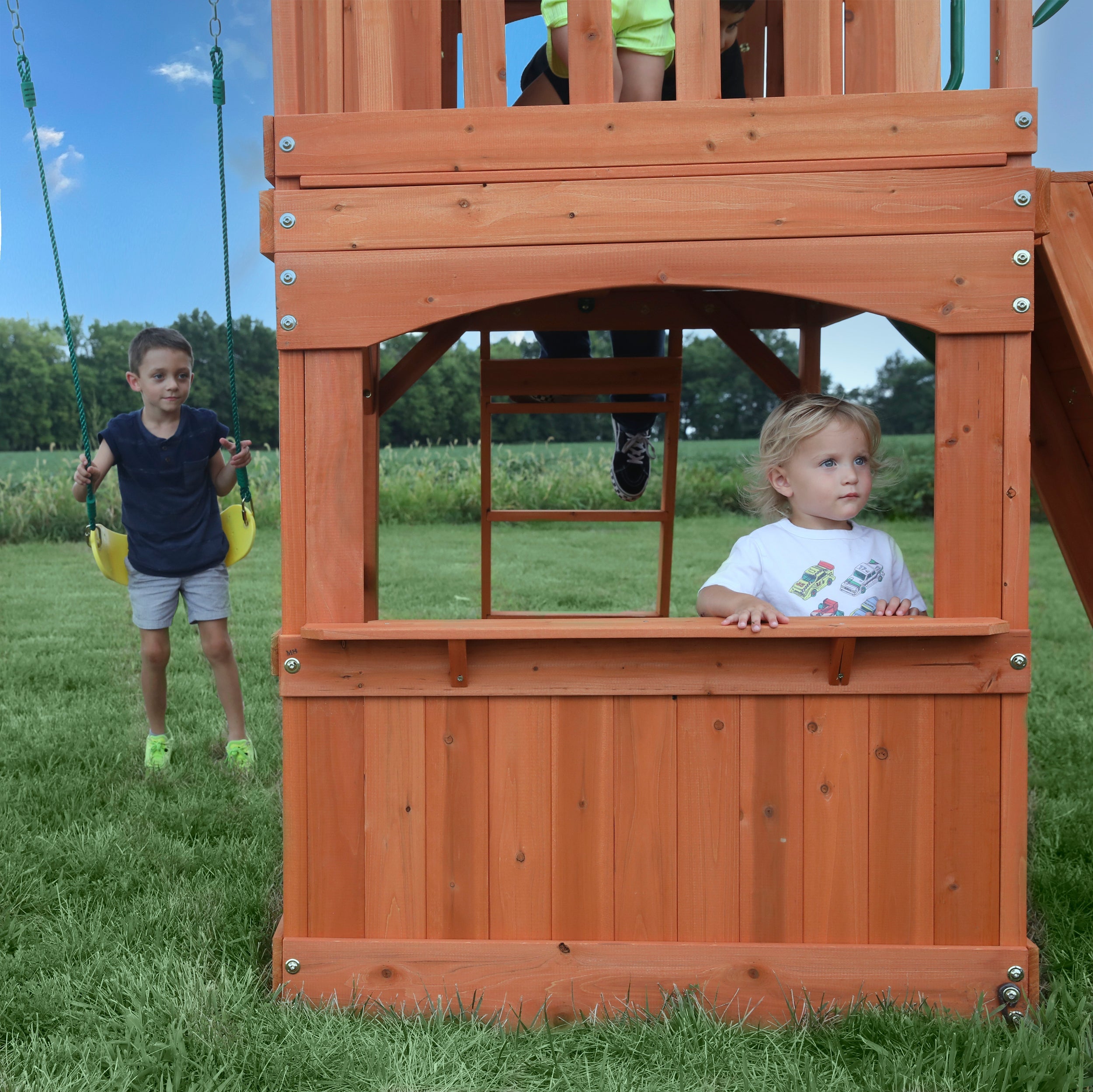 Atlantis Swing Set and Climbing Frame