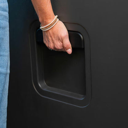 Lifetime Deck Box with Divider | 984 Litre | UV Protected | Lockable | Wood Grain