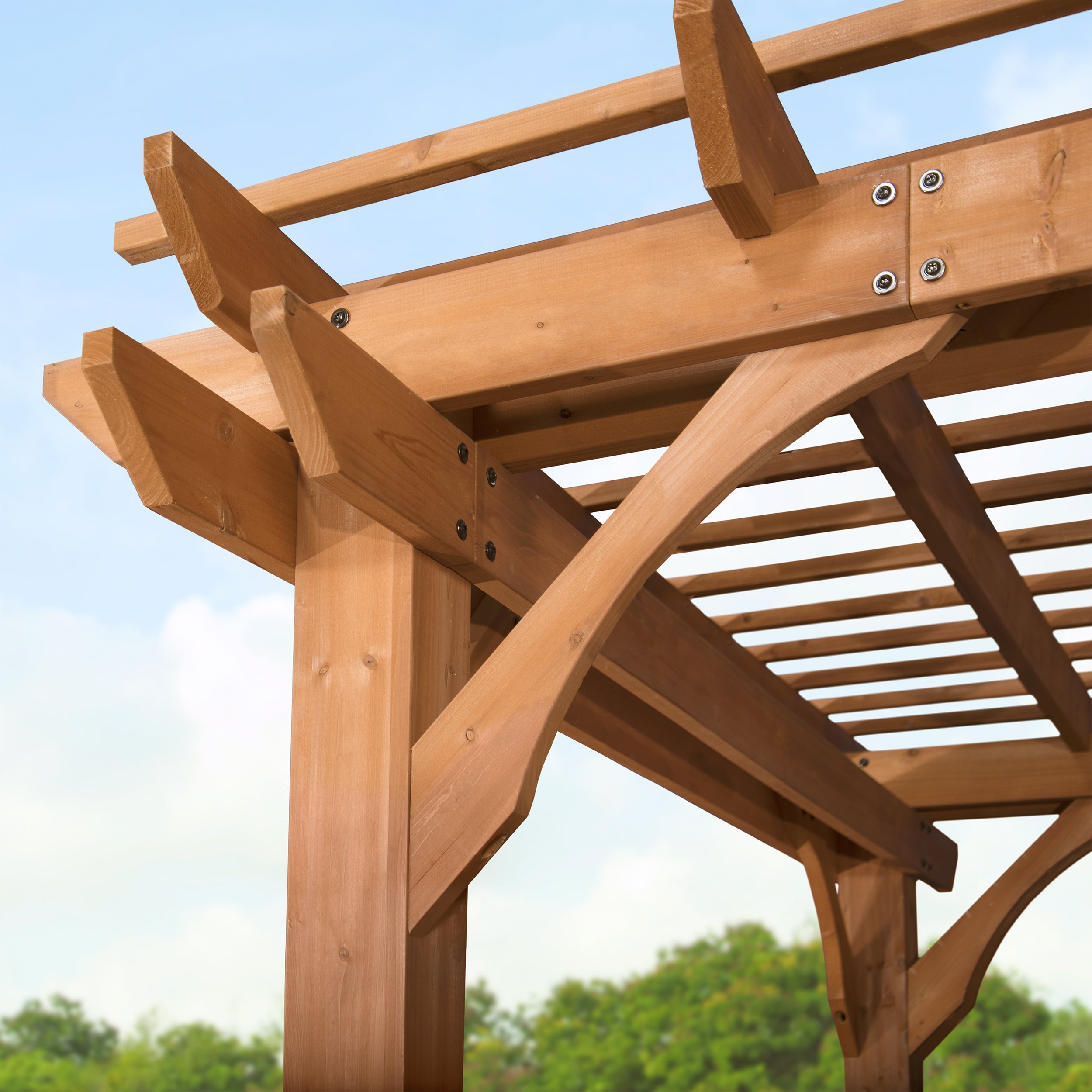 4.3m x 3.1m (14ft x 10ft) Beaumont Pergola