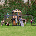 Timber Crossing Swing Set and Climbing Frame
