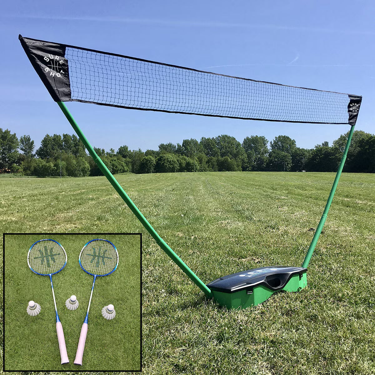 Sure Shot Quick Fit 3M Badminton Set