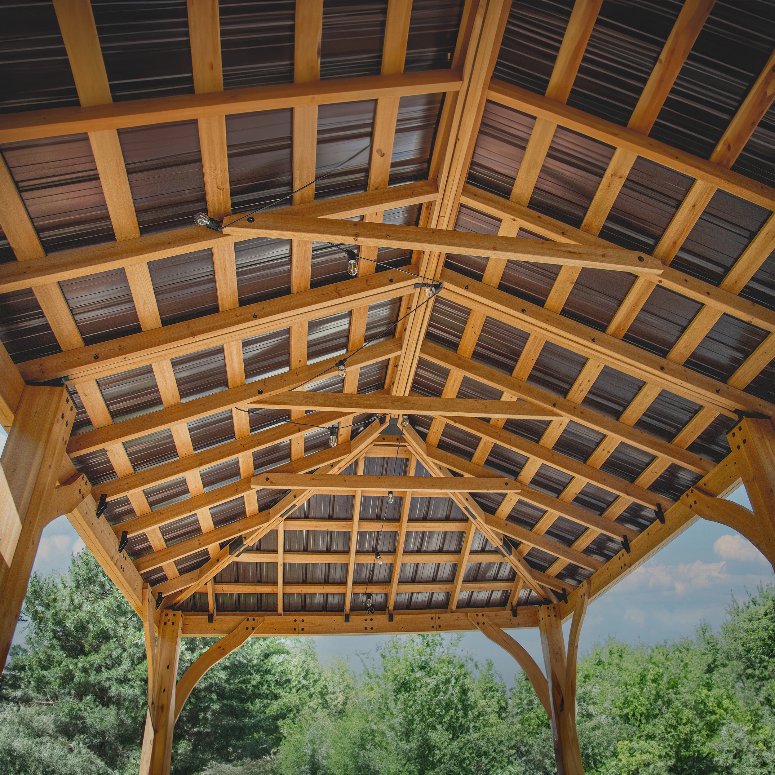 6.1m x 3.7m (20ft x 12ft) Barrington Gazebo/Carport