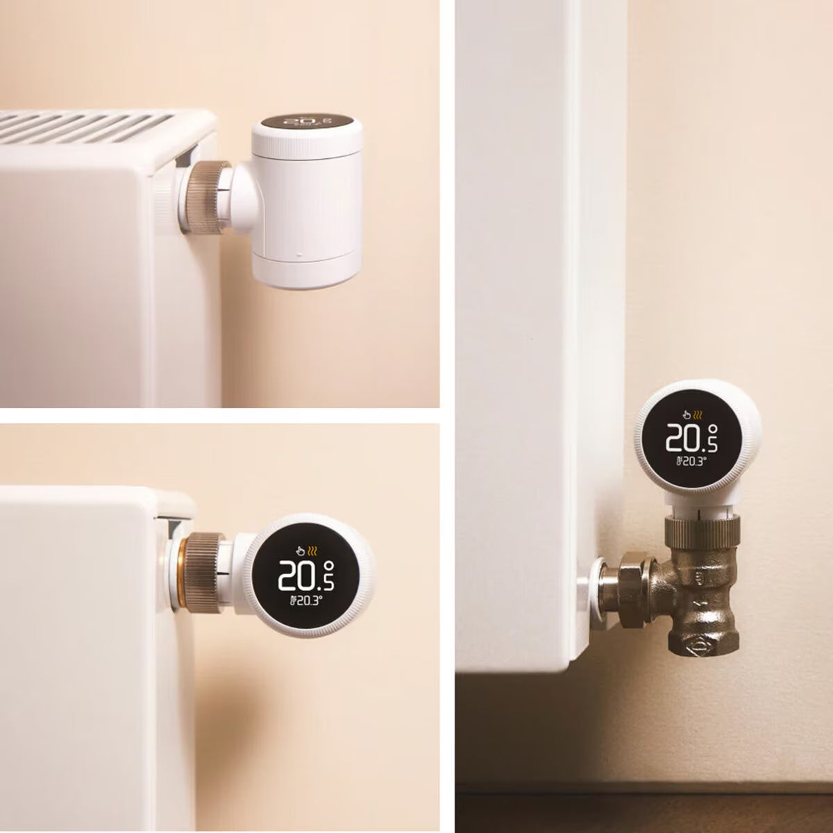 Tado Wireless Smart Thermostat Multi Room Starter Kit & 2X Smart Thermostatic Radiator Valves