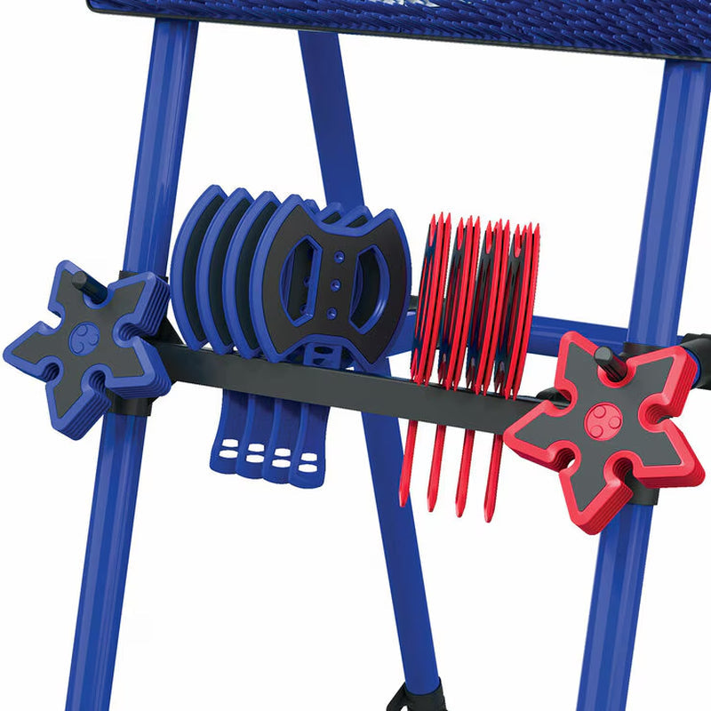 EastPoint Sports Axe Throw Set with Throwing Stars | Bristle Target | 8 Axes & 8 Stars | Indoor & Outdoor