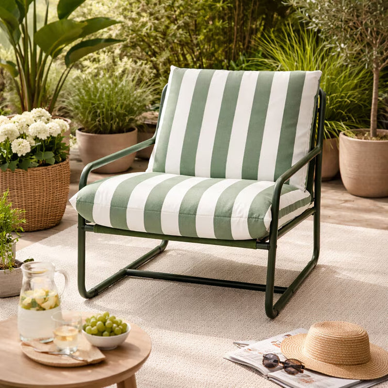 Kettler Cloud Relaxer Chair | RainSafe Cushion | Steel Frame | H80cm | Outdoor Garden Chair