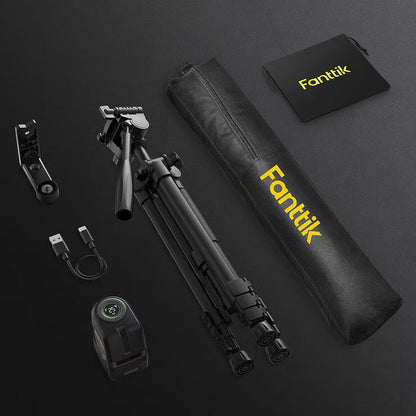 Fanttik D100 PRO Laser Level & Tripod Bundle | Green Laser | ±2mm Accuracy | 30m Range | Rechargeable