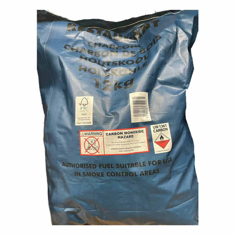 Bar-Be-Quick Restaurant Grade Charcoal | 12kg | 3-Hour Burn | Catering Grade | Low Smoke