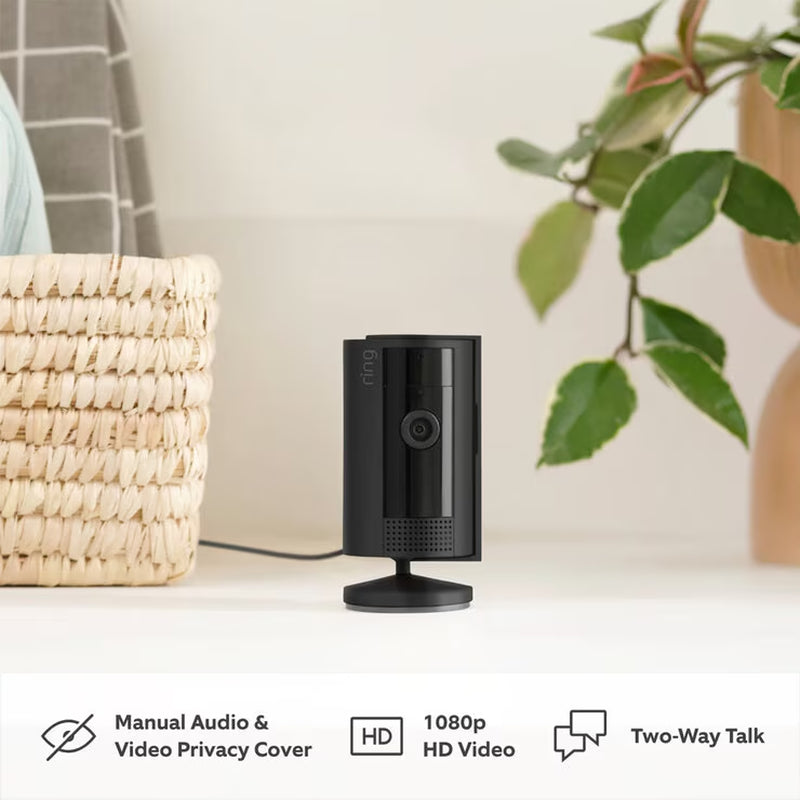 Ring Indoor Camera 2nd Gen | 2-Pack | 1080p HD | Colour Night Vision | Two-Way Talk | Black