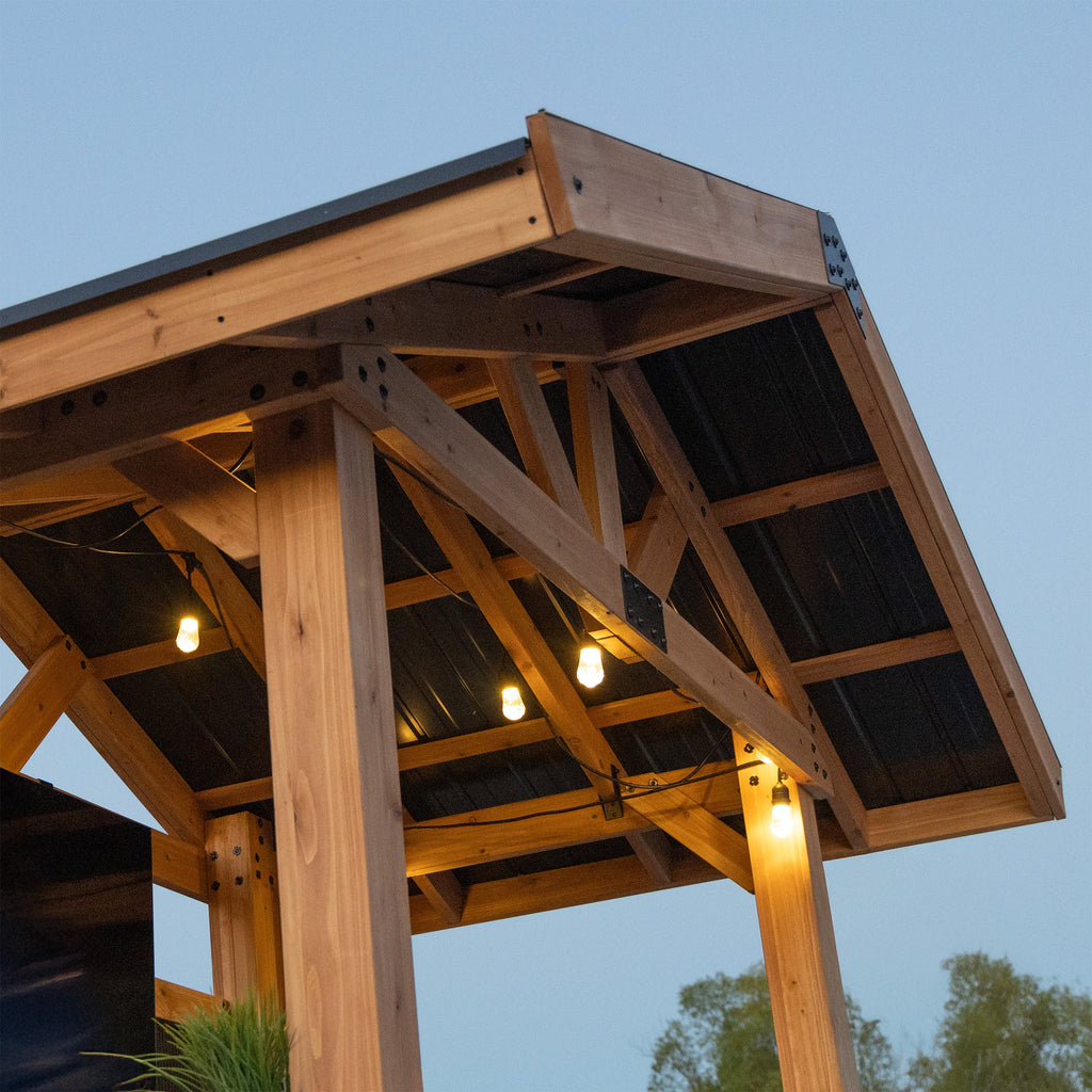 2.9m x 1.9m (10ft x 6ft) Palisade Outdoor Bar