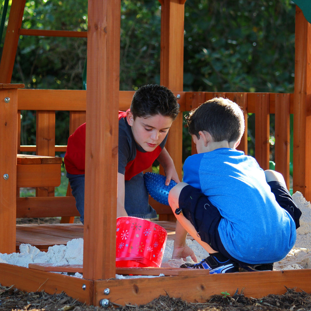 Skyfort II Swing Set and Climbing Frame