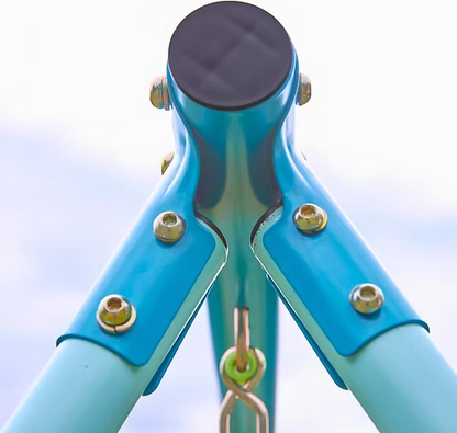 TP Triple Metal Swing Set with Glider Swing Seat