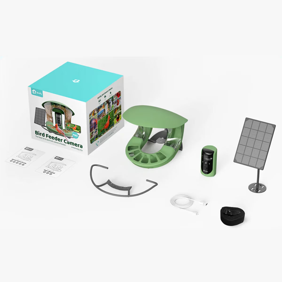 Birdfy Feeder 2 Pro Dual-Lens Smart Bird Feeder with Solar Panel