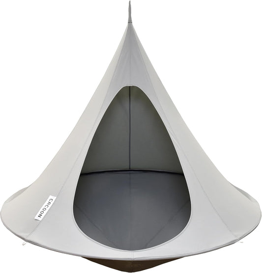 Vivere Double Cacoon Hanging Chair – 2-Person Hammock Pod Indoor & Outdoor