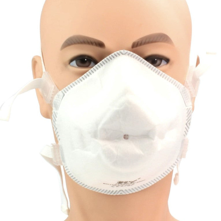 Fine Filter Disposable FFP3 Dust Mask | Box of 10 | Construction & Site Safety