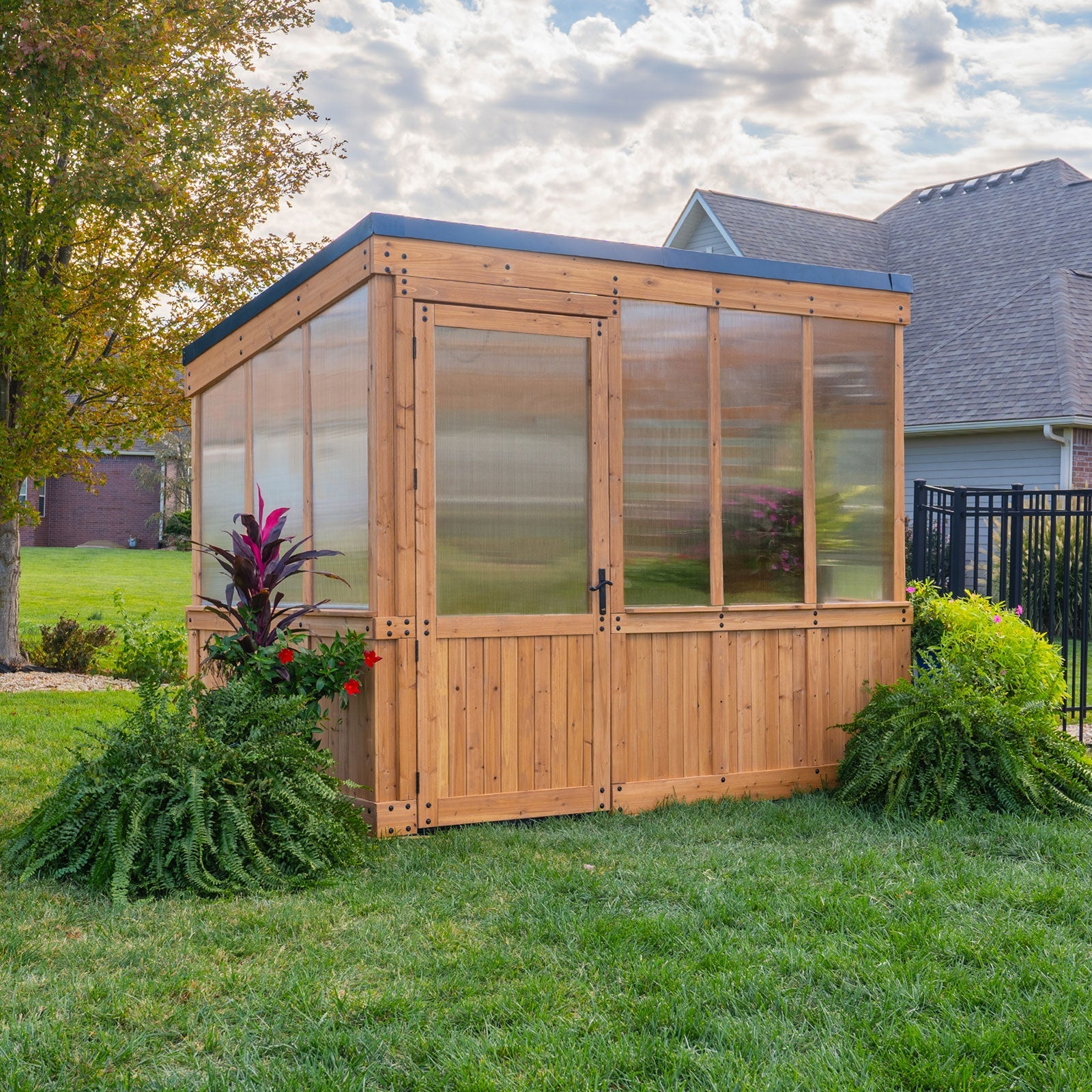 2.9m x 1.9m (9ft x 6ft) Willow Greenhouse