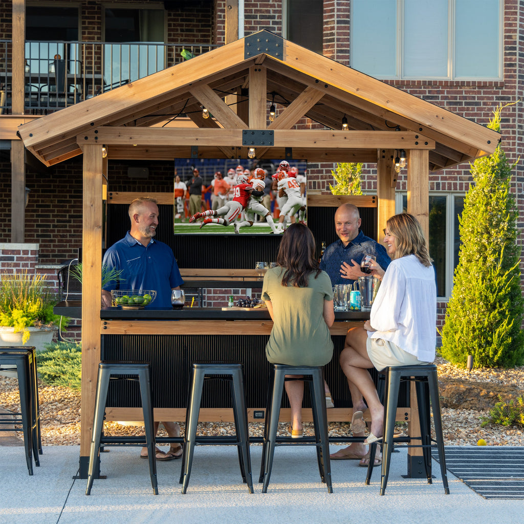 2.9m x 1.9m (10ft x 6ft) Palisade Outdoor Bar
