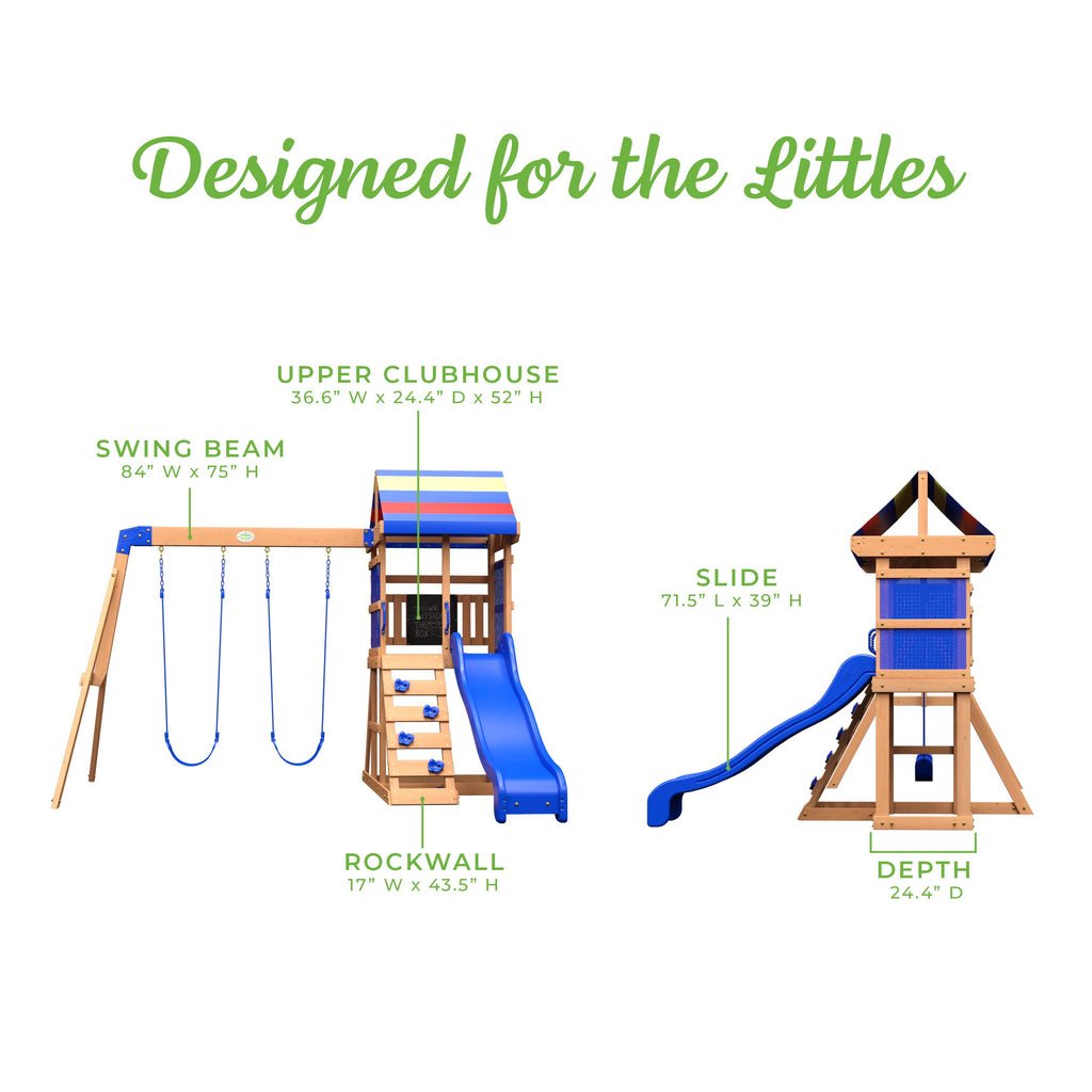 Bay Pointe Swing Set and Climbing Frame